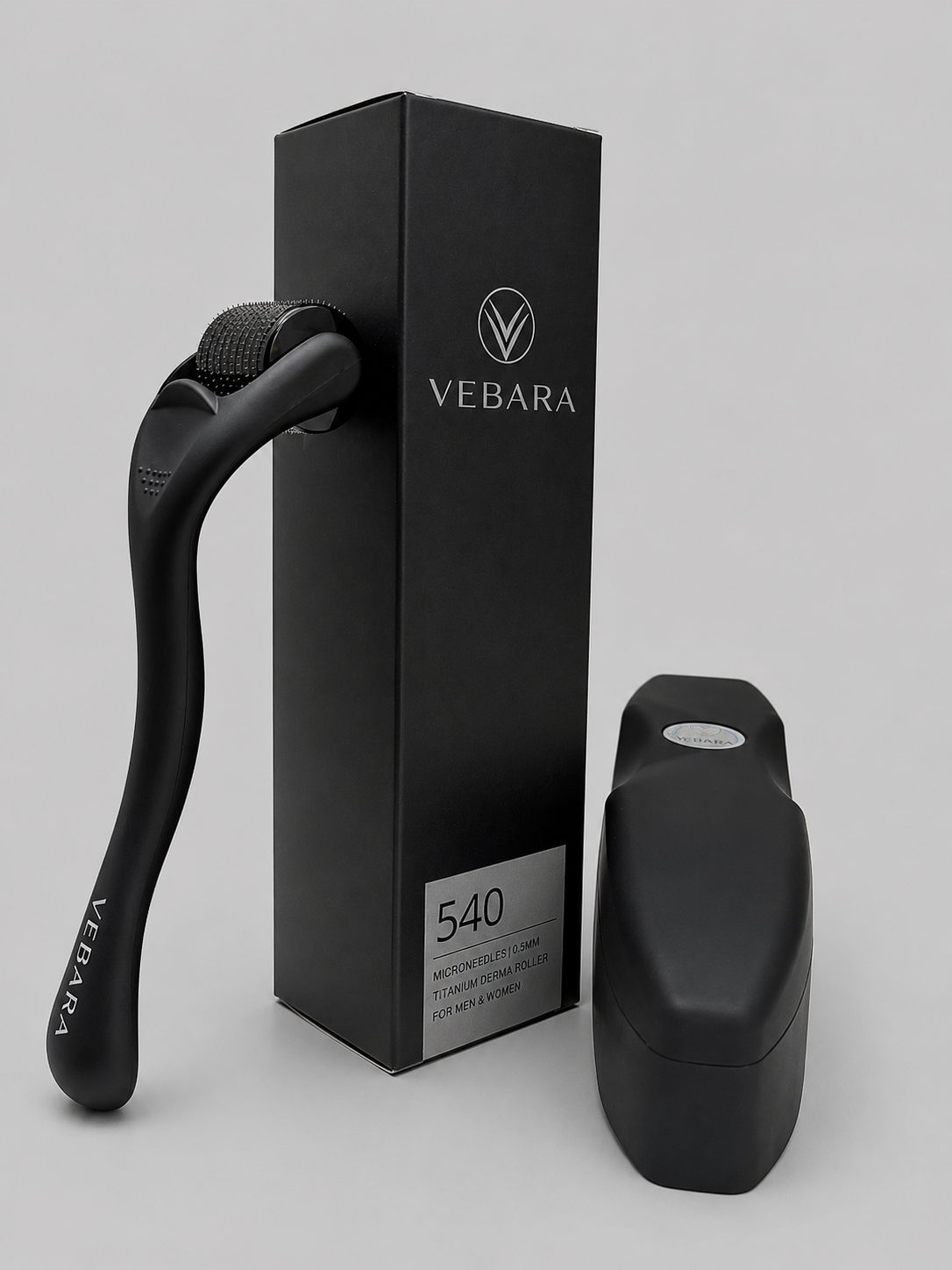 Vebara 540 Microneedle Titanium Derma Roller — 0.5mm